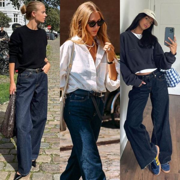 Модные джинсы для девушек и женщин